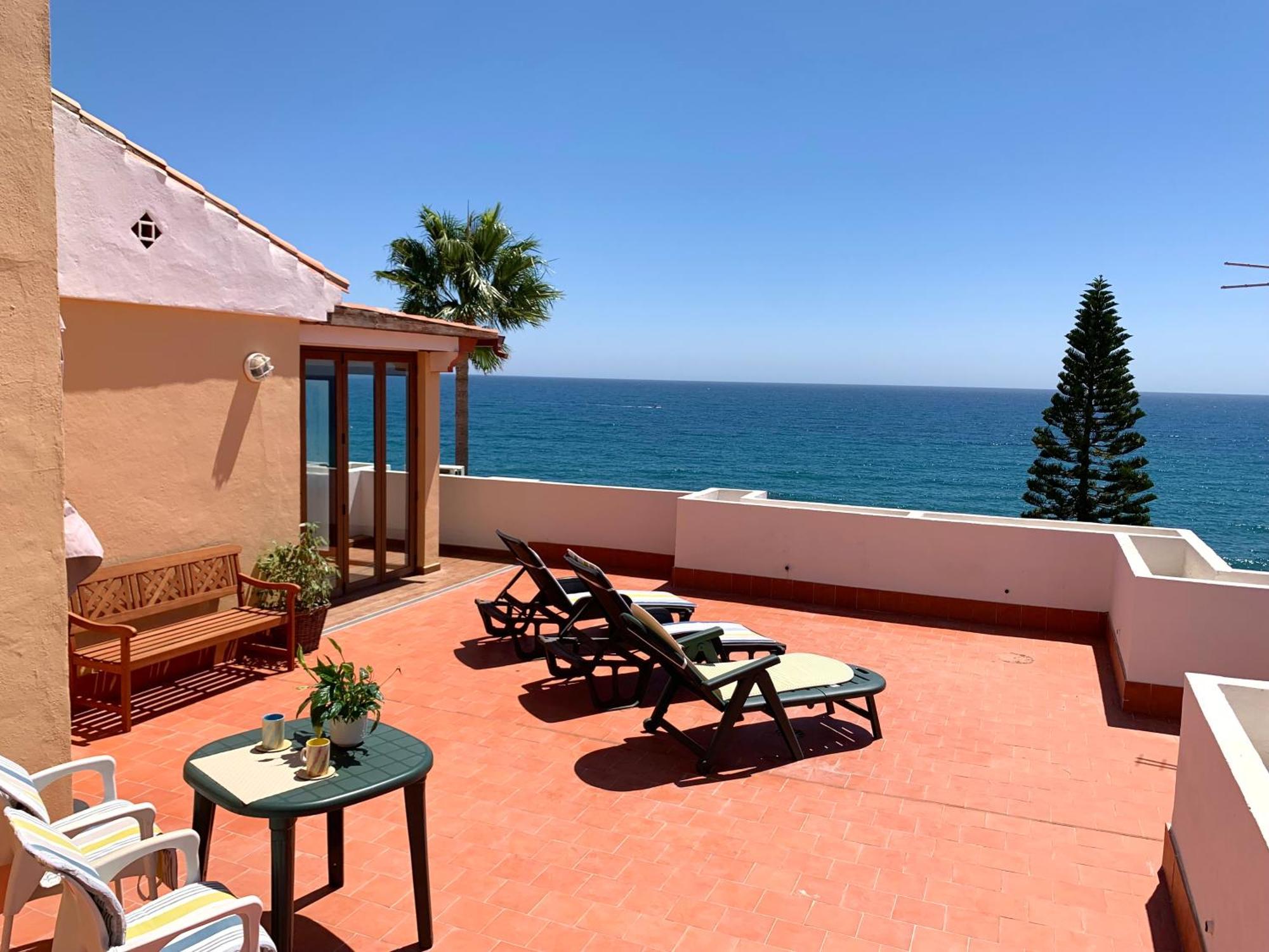 Penthouse On The Beachfront Estepona Kültér fotó